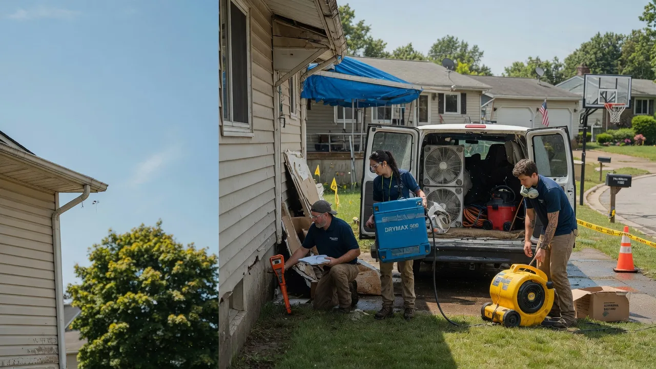 Ceiling Leak Cleanup in Sunderland, MD near me